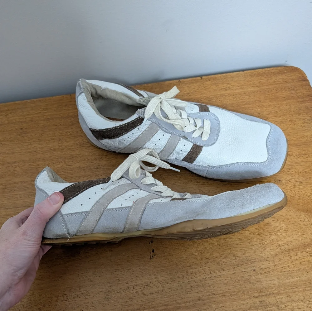Vintage‎ Bed Stu Suede Oxfords Bowling Y2K Low Top Slim Mens 12